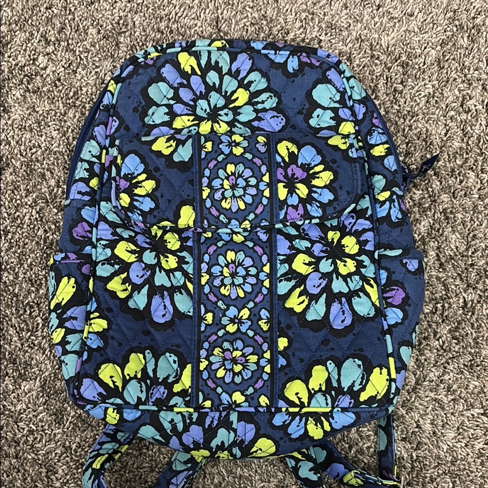 Vera Bradley Floral Patterned Small Backpack